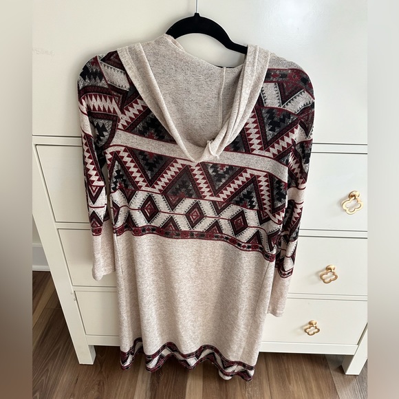 Boho hooded cardigan - Picture 3 of 3